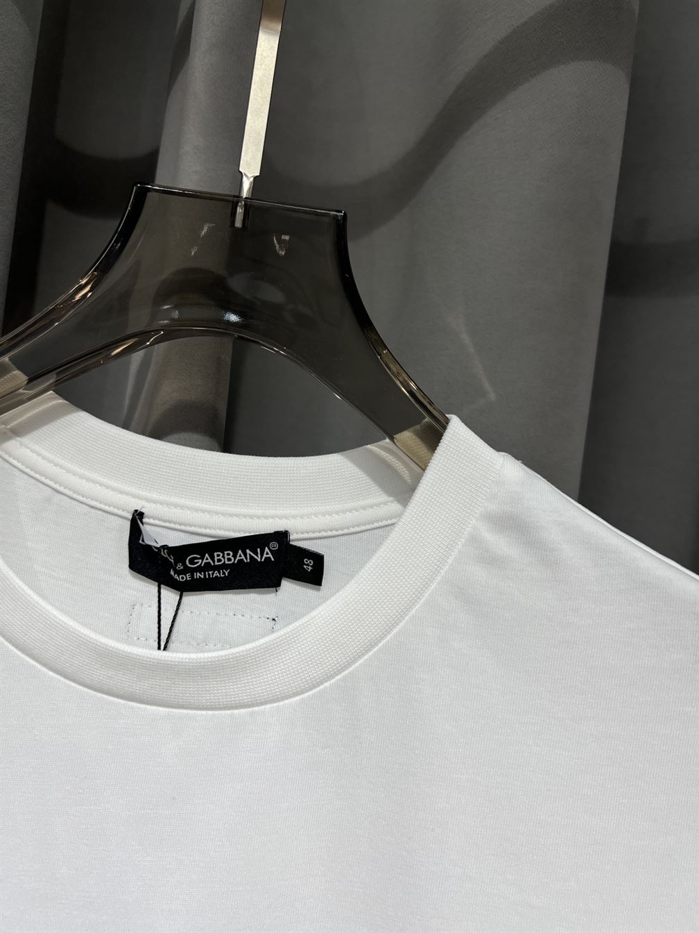 DOLCE & GABBANA CIAO KIM PASTA-PRINT T-SHIRT - DT012