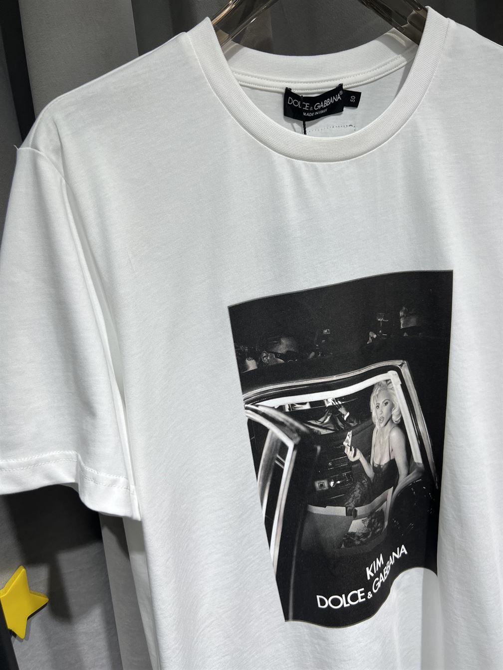 DOLCE & GABBANA CIAO KIM PIZZA-PRINT T-SHIRT - DT014