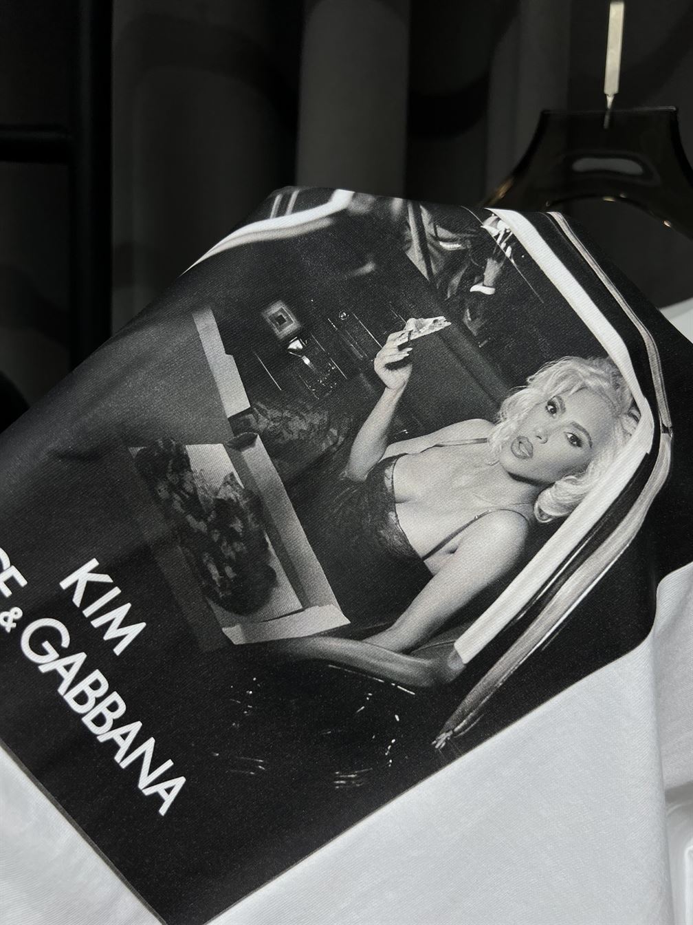 DOLCE & GABBANA CIAO KIM PIZZA-PRINT T-SHIRT - DT014