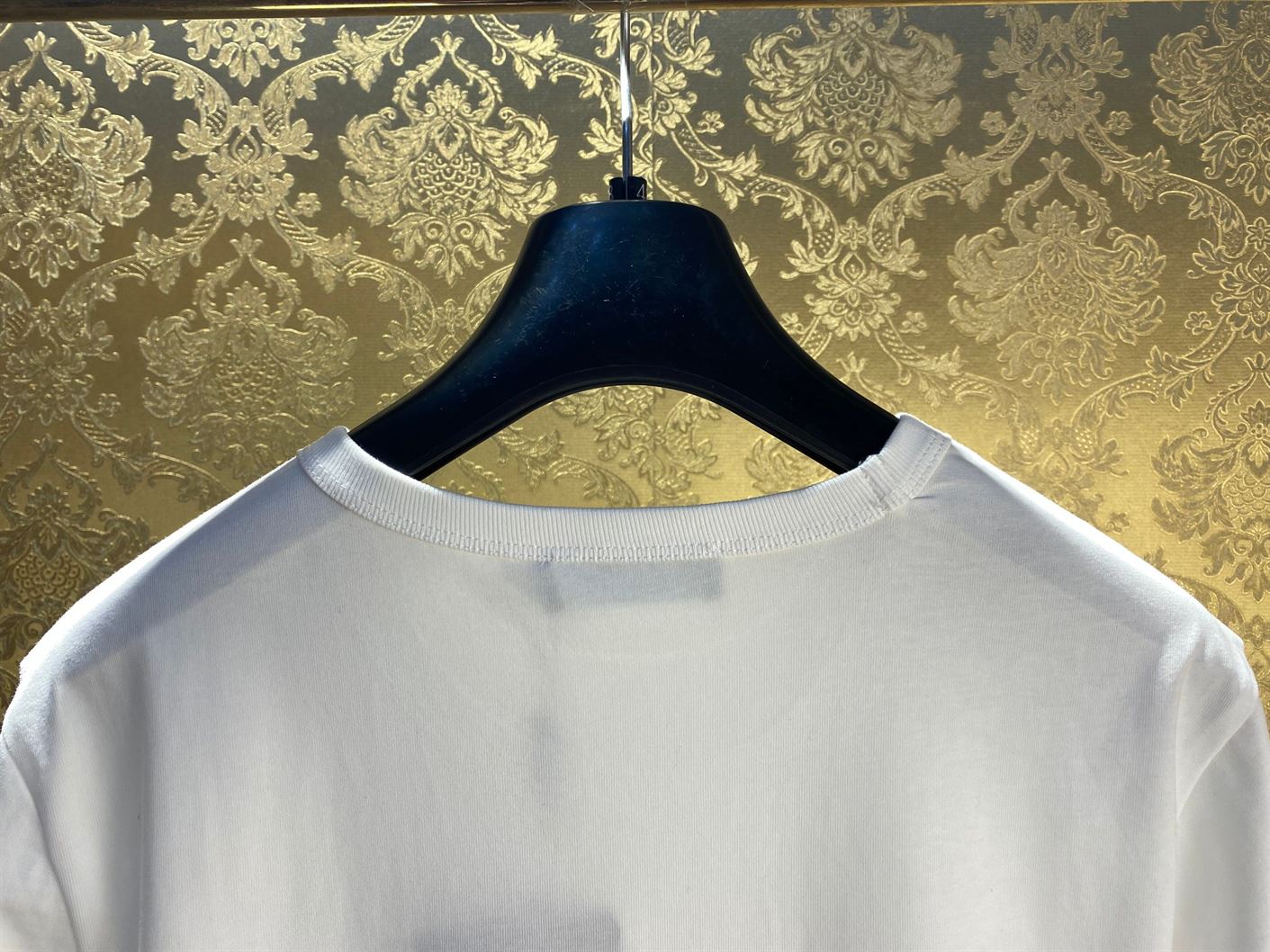 DOLCE & GABBANA ROUND-NECK T-SHIRT WITH DOLCE&GABBANA PRINT - DT004