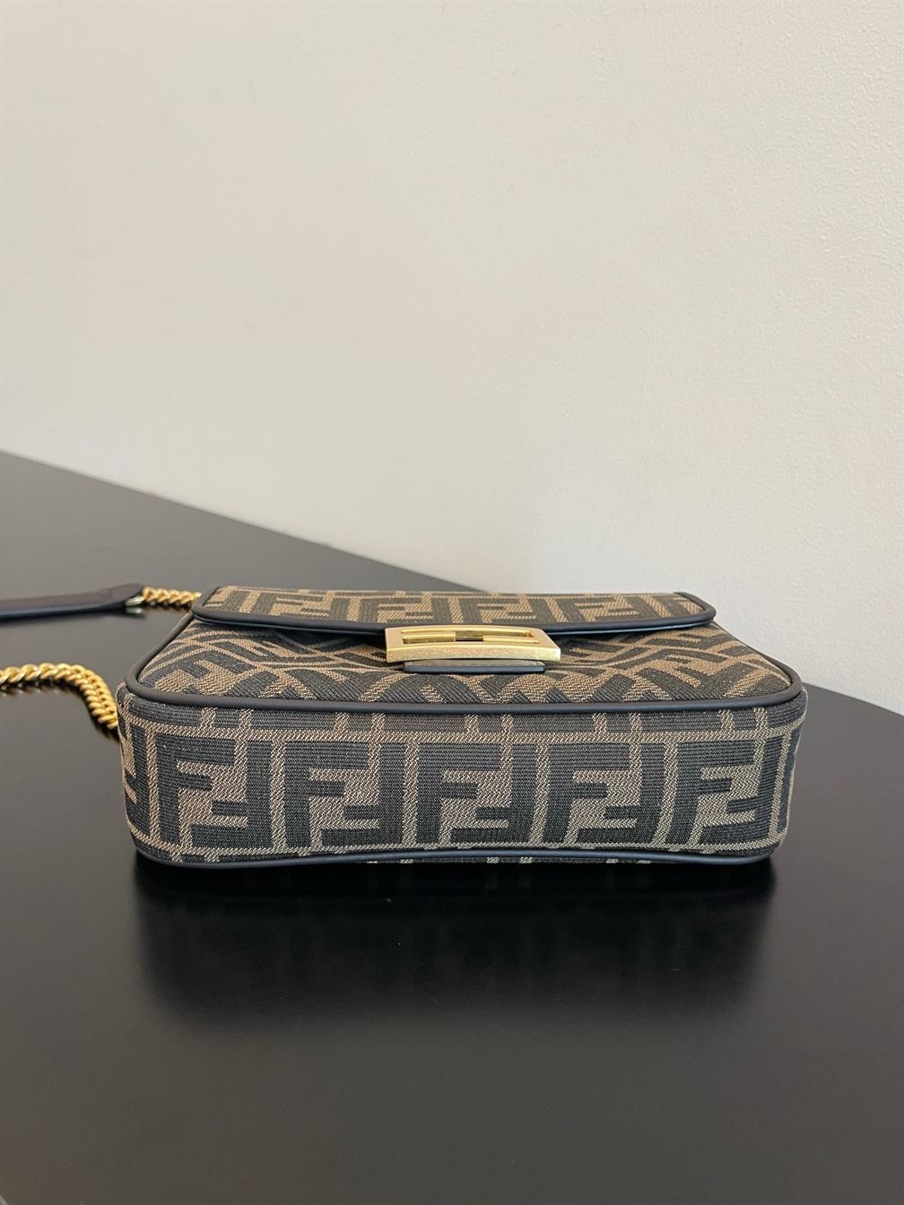 FENDI BAGUETTE CHAIN MIDI JACQUARD