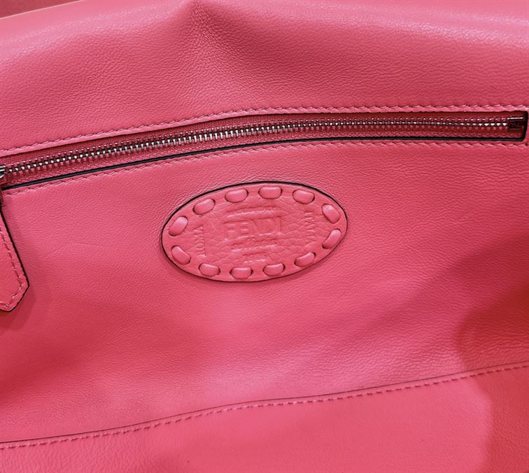 FENDI BAGUETTE PINK SELLERIA BAG