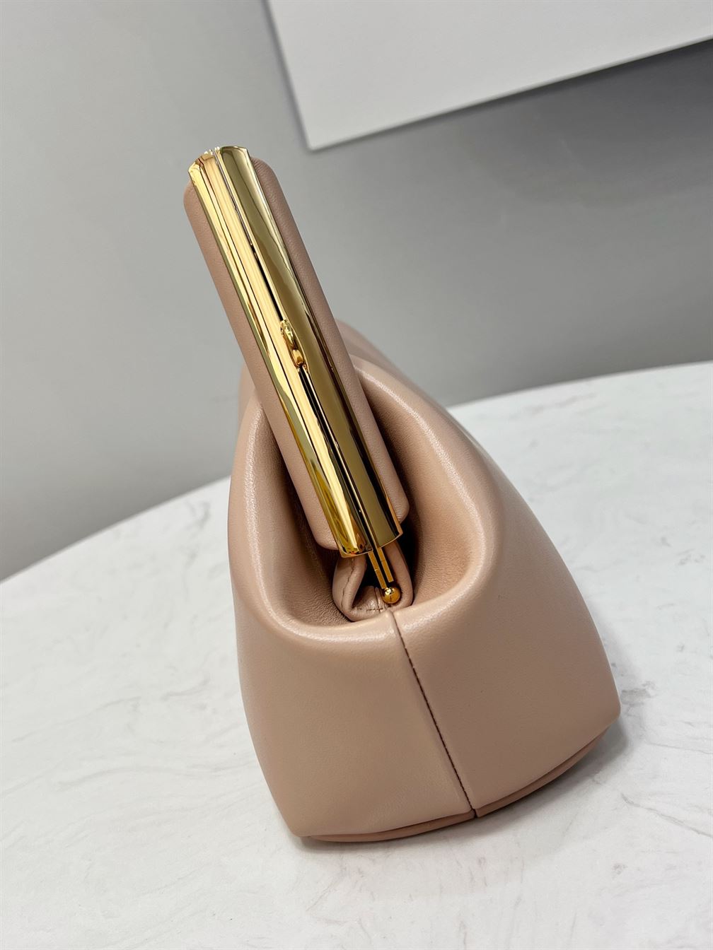 FENDI FIRST SMALL PINK LEATHER BAG