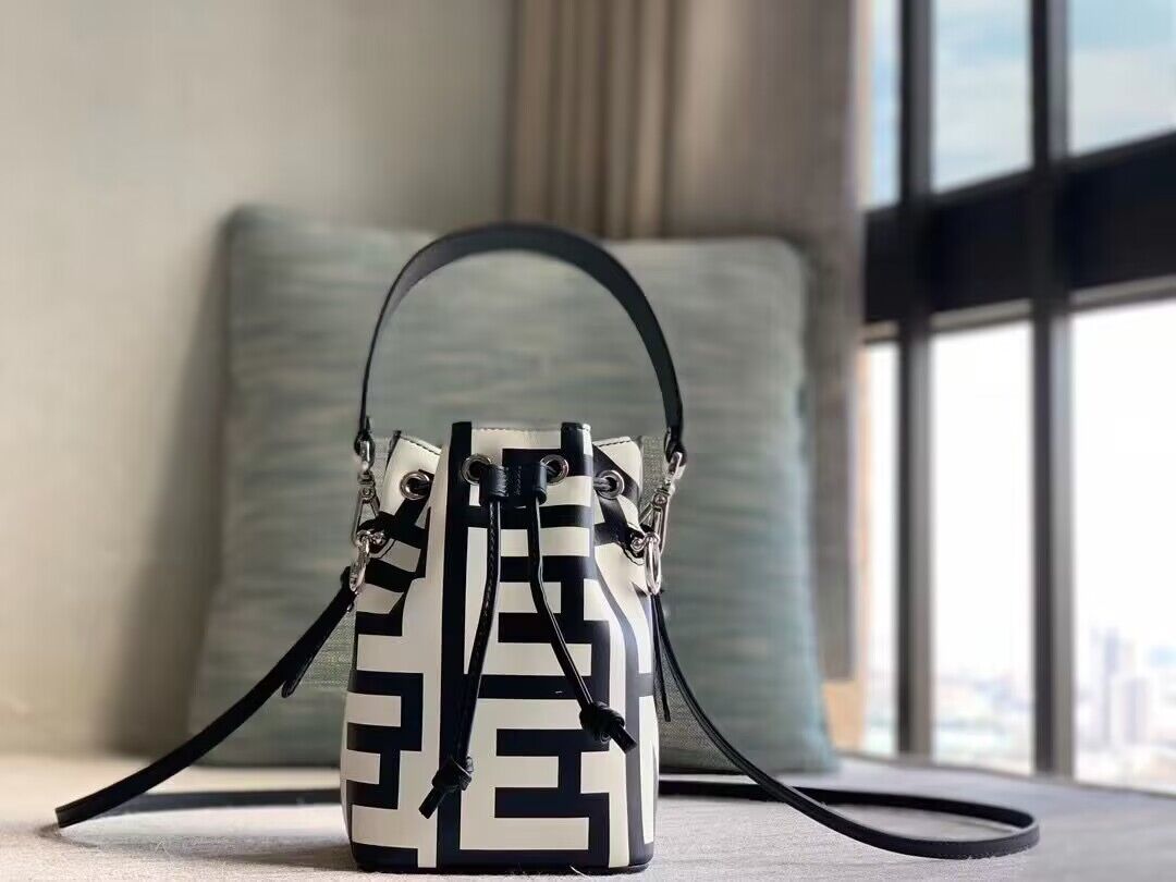 FENDI MON TRESOR TWO TONE LEATHER