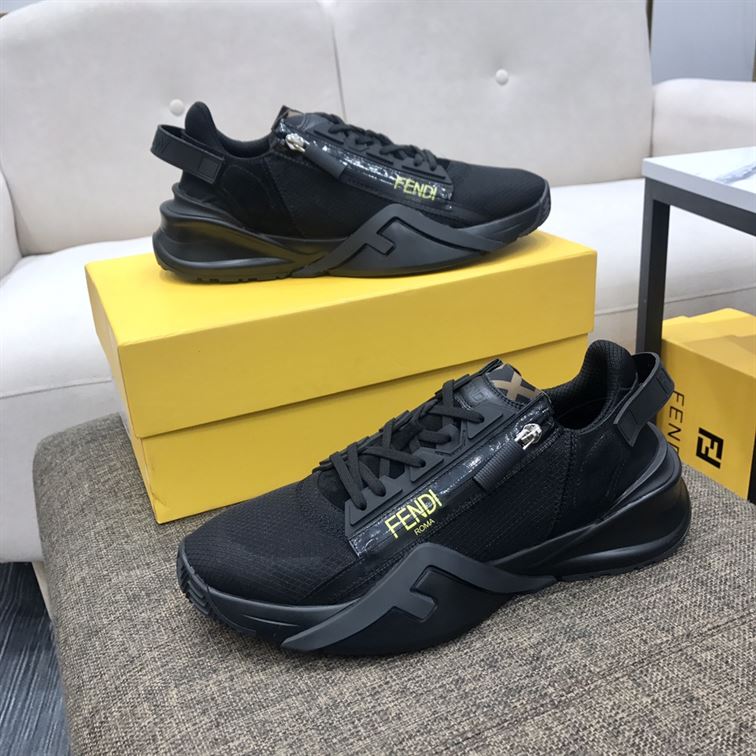 FENDY FLOW MULTICOLOUR NYLON LOW-TOP - FDS011