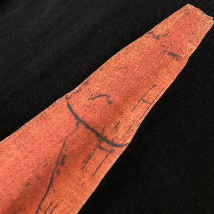 GIVENCHY SLIM FIT T-SHIRT IN JERSEY WITH CERAMIC PRINT IN BLACK - GTS003