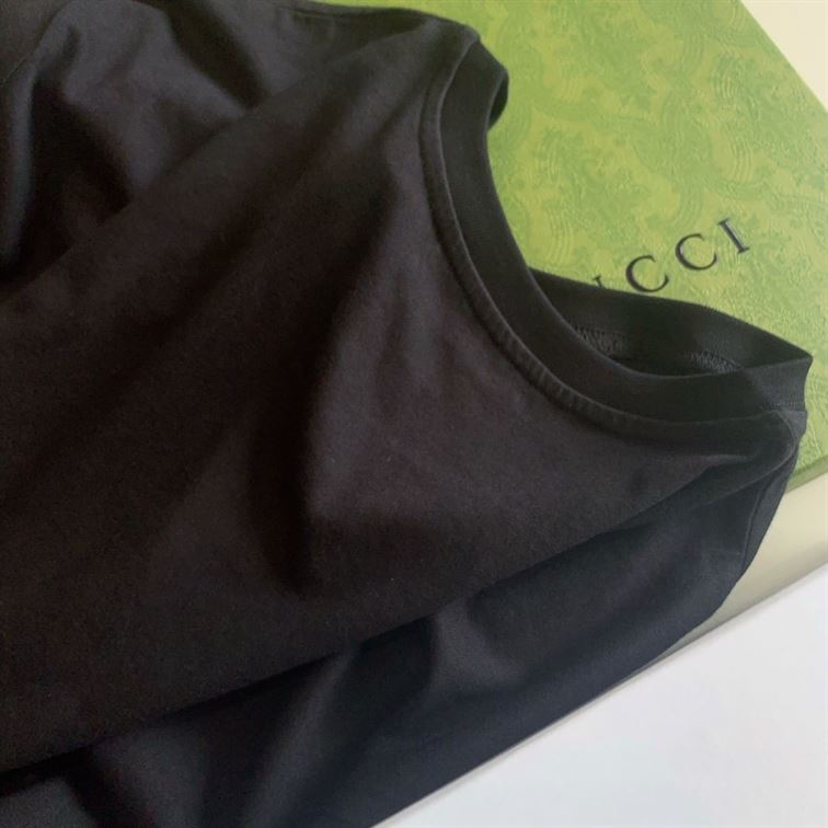 GUCCI '22705' GUCCI SONGS' PRINT T-SHIRT BLACK - GGS034