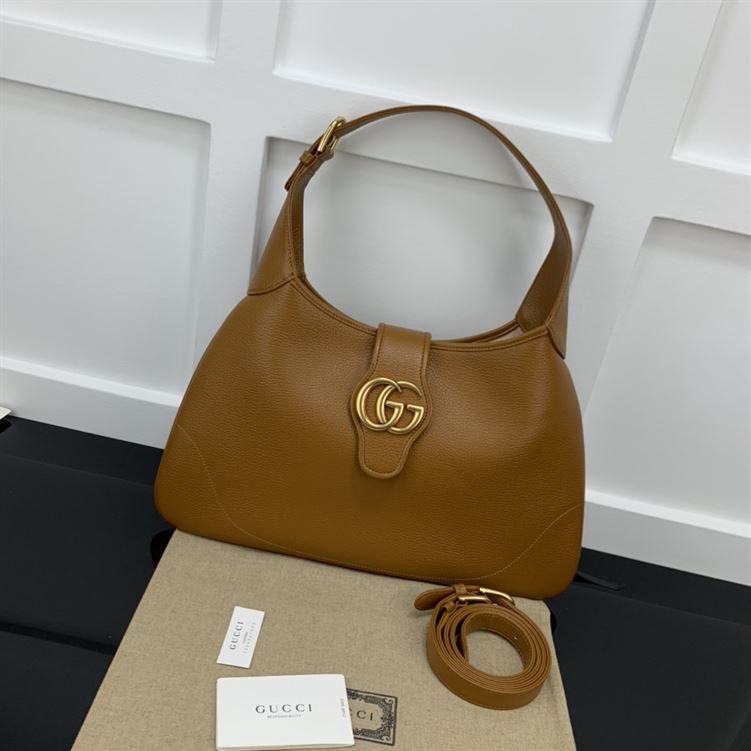 GUCCI APHRODITE MEDIUM SHOULDER BAG IN BROWN