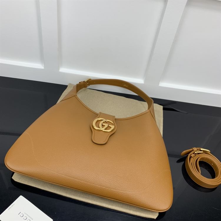 GUCCI APHRODITE MEDIUM SHOULDER BAG IN BROWN