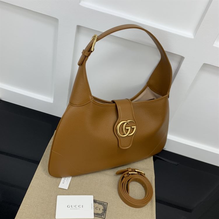 GUCCI APHRODITE MEDIUM SHOULDER BAG IN BROWN