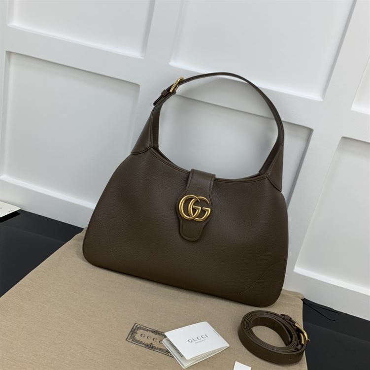GUCCI APHRODITE MEDIUM SHOULDER BAG IN BROWN