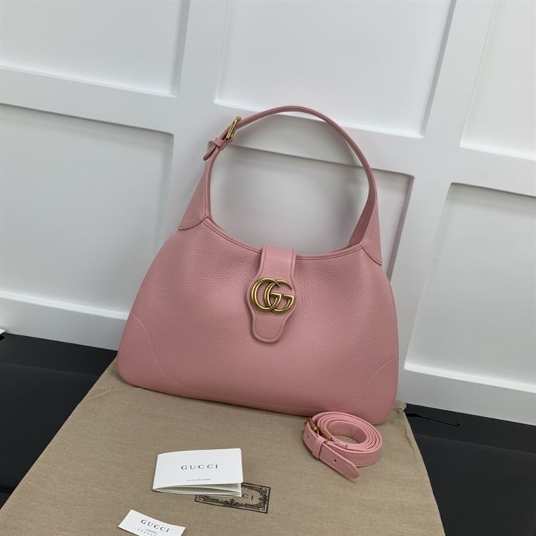 GUCCI APHRODITE MEDIUM SHOULDER BAG IN LIGHT PINK