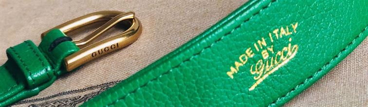 GUCCI APHRODITE SMALL SHOULDER BAG IN GREEN LEATHER
