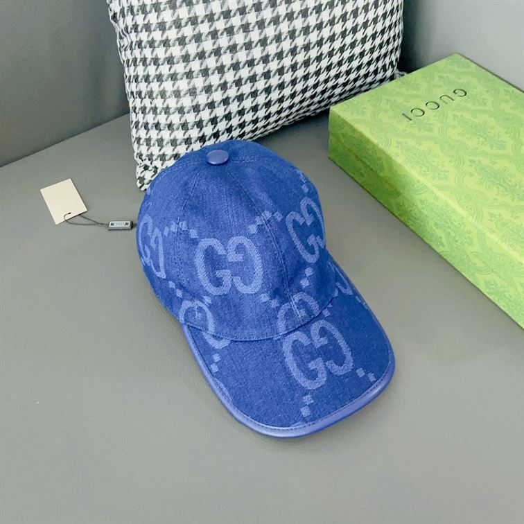 GUCCI BASEBALL BLUE HAT