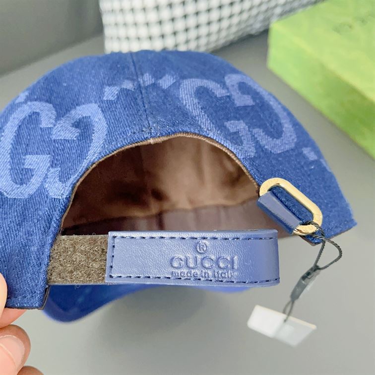 GUCCI BASEBALL BLUE HAT
