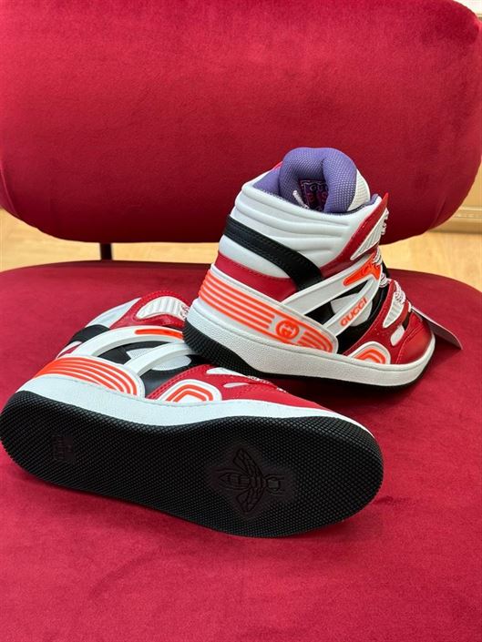 GUCCI BASKET HIGH-TOP SNEAKERS - GCC079