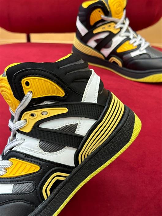 GUCCI BASKET HIGH-TOP SNEAKERS - GCC080