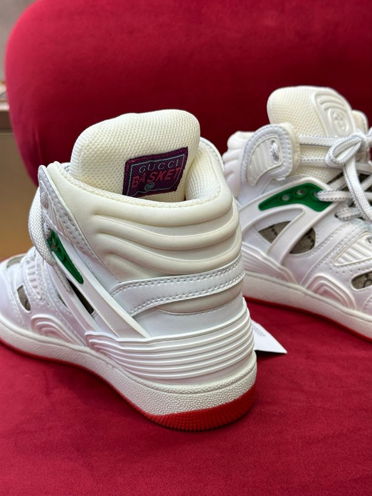 GUCCI BASKET HIGH-TOP SNEAKERS - GCC084