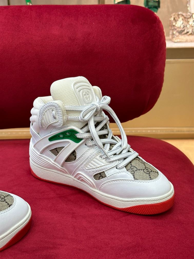 GUCCI BASKET HIGH-TOP SNEAKERS - GCC084