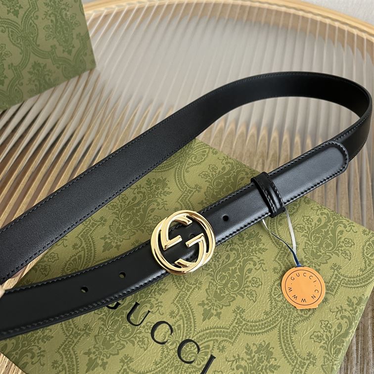 GUCCI BLONDIE BELT BLACK - GB047