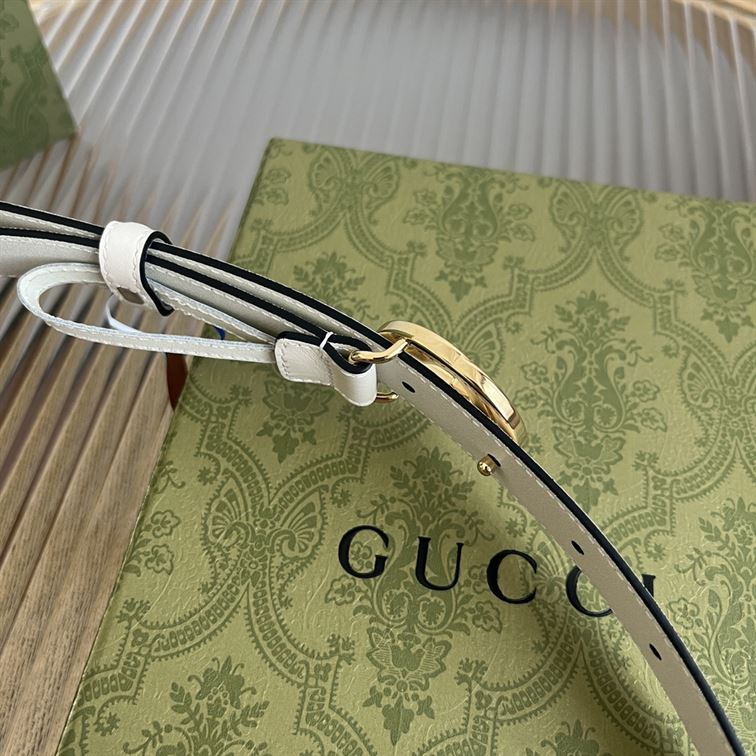 GUCCI BLONDIE BELT WHITE - GB046