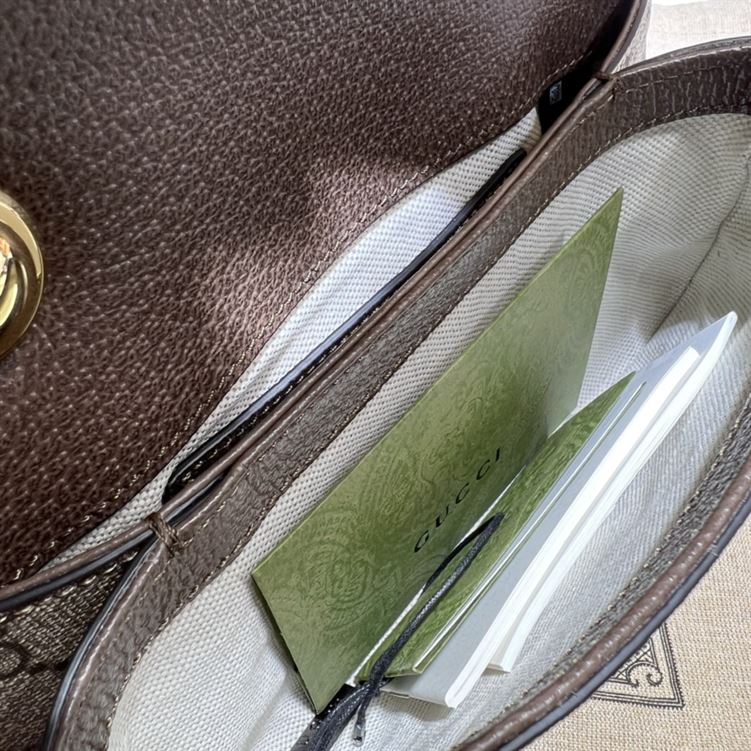 GUCCI BLONDIE MINI SHOULDER BAG WITH BEIGE