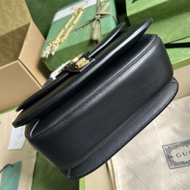 GUCCI BLONDIE TOP HANDLE BLACK BAG