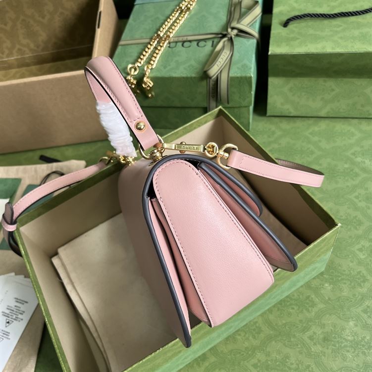 GUCCI BLONDIE TOP HANDLE PINK BAG