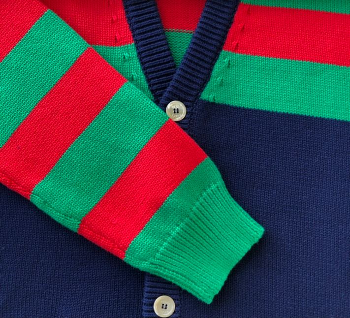 GUCCI COTTON AND WOOL BLEND CARDIGAN - GCK034