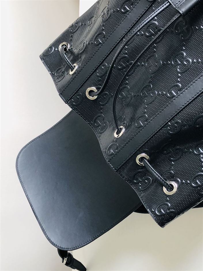 GUCCI GG EMBOSSED BACKPACK - BG011