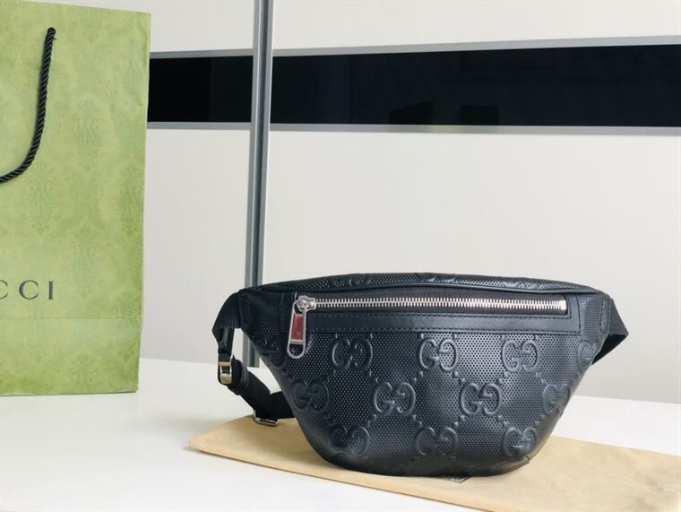 GUCCI GG EMBOSSED BELT BAG - BG002