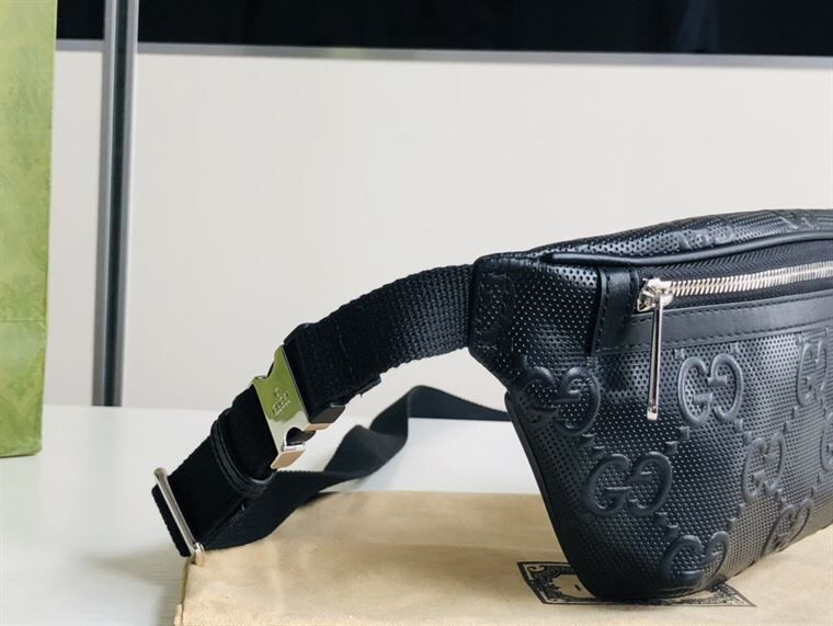 GUCCI GG EMBOSSED BELT BAG - BG002