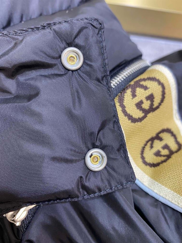 GUCCI GG JACQUARD NYLON PADDED COAT - GCJ007