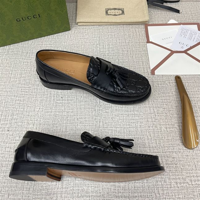 GUCCI GG LOAFERS WITH TASSEL - GL001