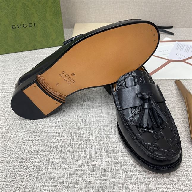 GUCCI GG LOAFERS WITH TASSEL - GL001