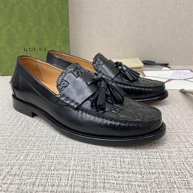 GUCCI GG LOAFERS WITH TASSEL - GL001