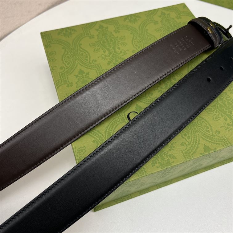 GUCCI GG MARMONT LEATHER BELT - GB027