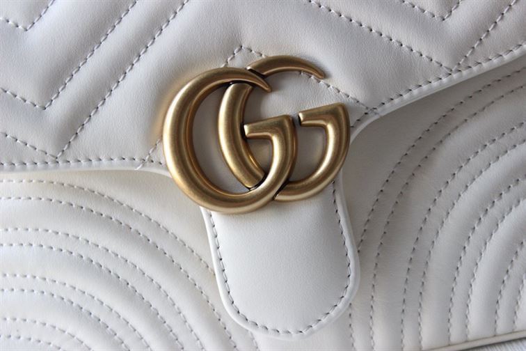 GUCCI GG MARMONT MINI TOP HANDLE BAG