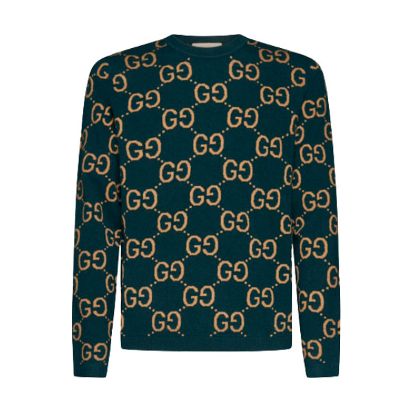 GUCCI GG MOTIF WOOL JUMPER - GCK042