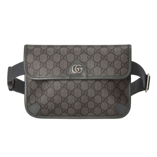 GUCCI GREY OPHIDIA SMALL GG BELT BAG - BG055