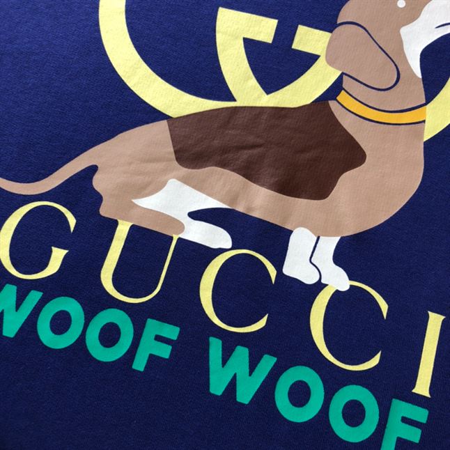 GUCCI 'GUCCI WOOF WOOF' PRINT SWEATSHIRT - GCK049