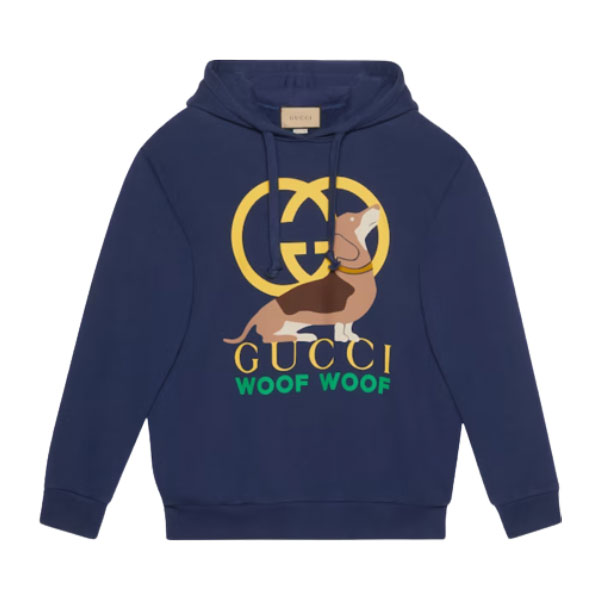 GUCCI 'GUCCI WOOF WOOF' PRINT SWEATSHIRT - GCK049