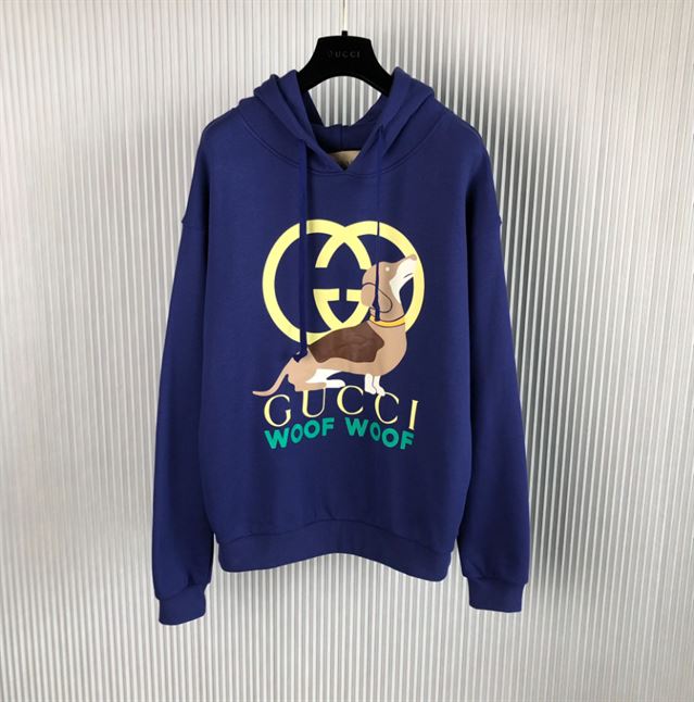 GUCCI 'GUCCI WOOF WOOF' PRINT SWEATSHIRT - GCK049