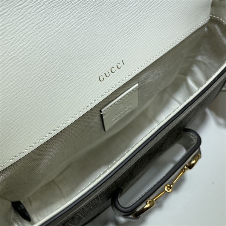 GUCCI HORSEBIT 1955 MINI BAG GG SUPREME CANVAS