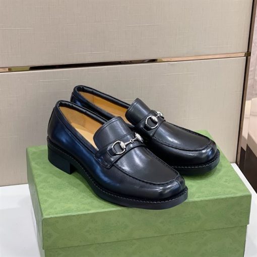 GUCCI HORSEBIT LEATHER LOAFER - GL045