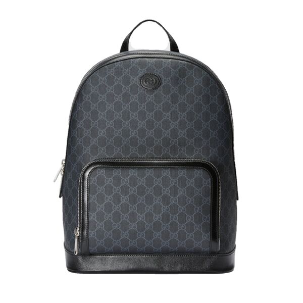 GUCCI INTERLOCKING DOUBLE G BACKPACK IN BLACK - BG016