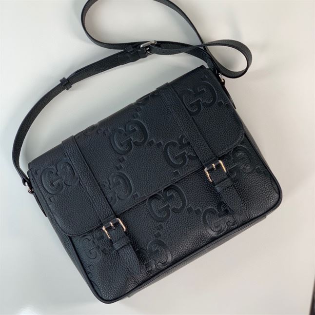 GUCCI JUMBO GG MEDIUM MESSENGER BAG - BG045