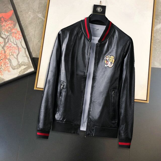 GUCCI LEATHER JACKET - GCJ013