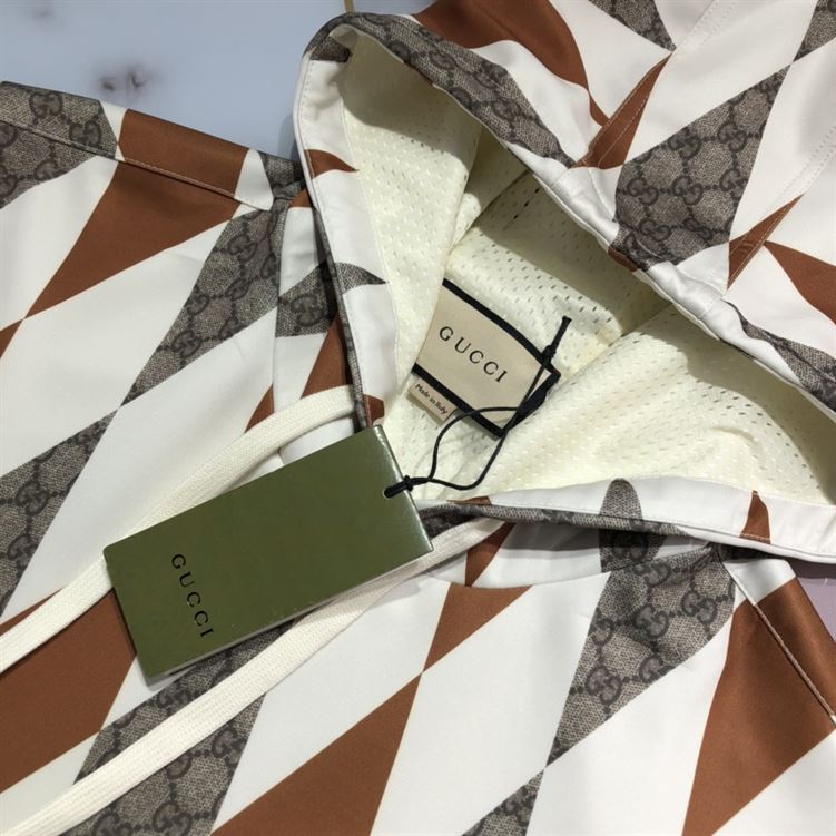 GUCCI LIGHT NEOPRENE JACKET HARNESS BROWN - GCK024