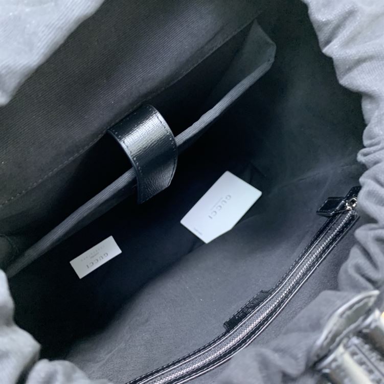 GUCCI MEDIUM BACKPACK WITH INTERLOCKING G - BG024